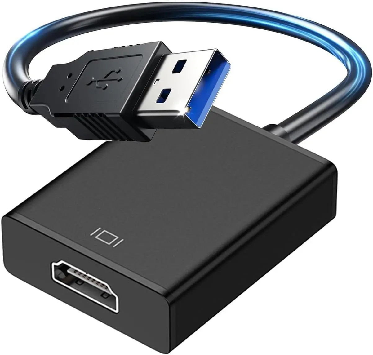 

USB to HDMI Adapter for Monitor: USB 3.0 to HDMI for PC Laptop MacBook Supports Windows MacOS