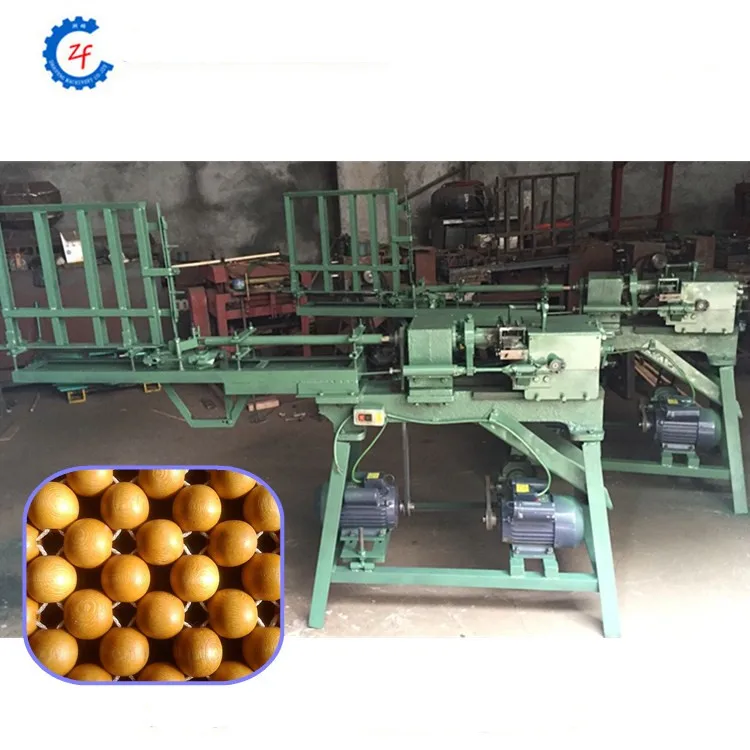 Automatic wooden bead forming polishing machine