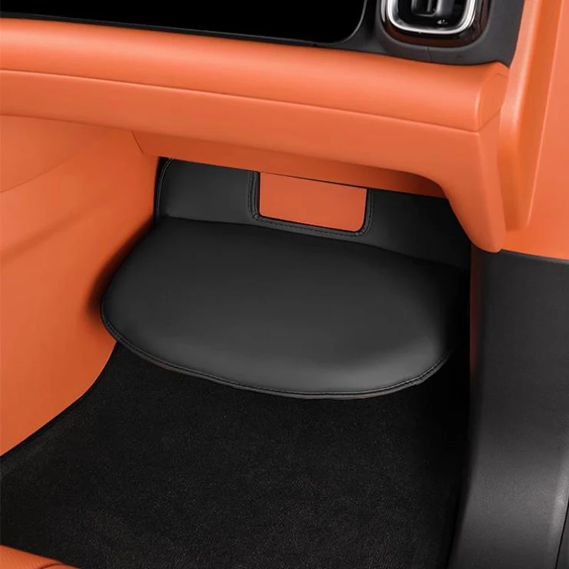 For AITO M9 2024 Automotive Interior Accessories Co Pilot Pedal Protection Cover Anti Kick Pad