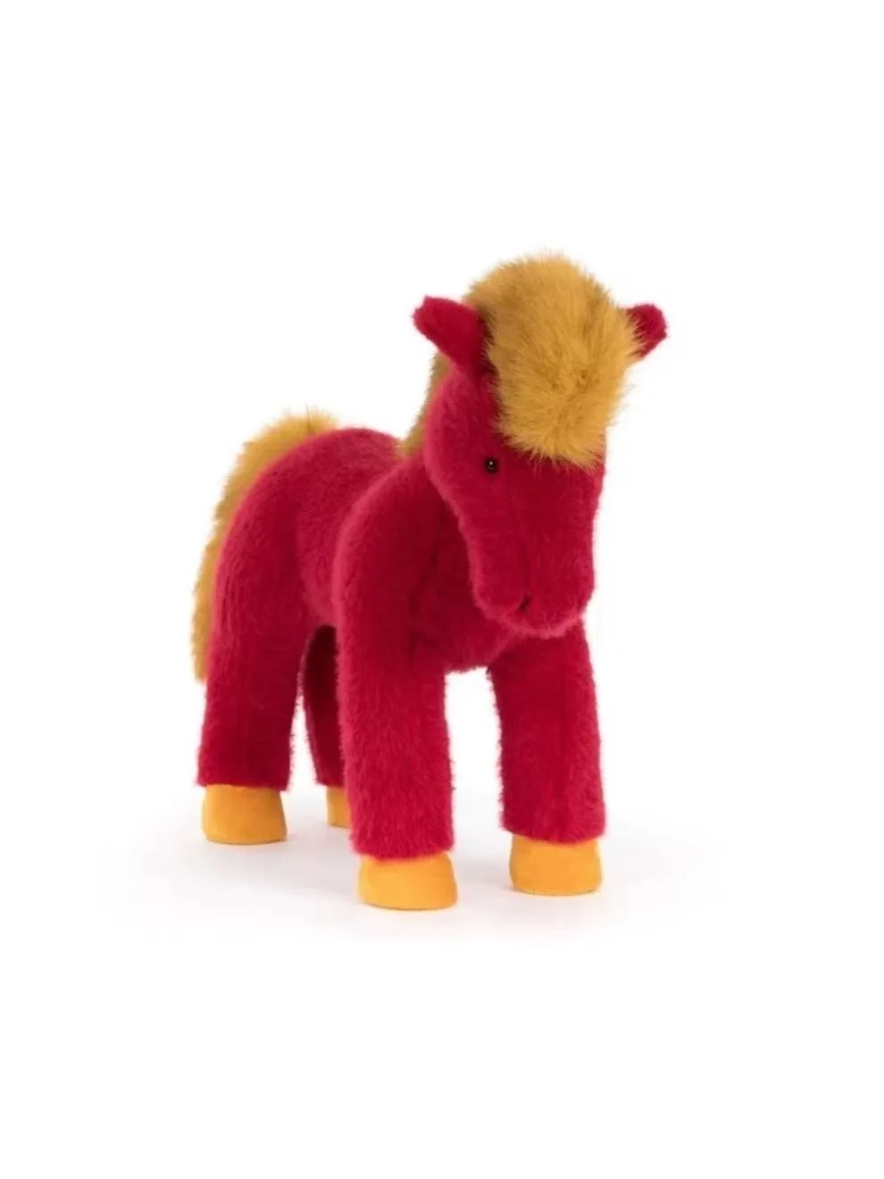 2026 caballo de llama roja muñeco de peluche regalo de Año Nuevo regalo para niños decoración de la habitación regalo del Día de San Valentín mascota del año del caballo
