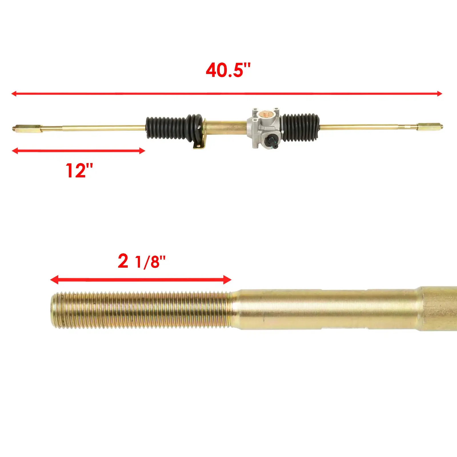 Aftermarket UTV Parts Steering Rack and Pinion Assembly For Can-am 709401185 709400899 709401004 709401195 70-9401195