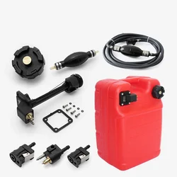 Outboard Engine External Fuel Tank Accessories, Outboard Engine Spare Oil Barrel Gauge, Suitable for Yamaha Yum