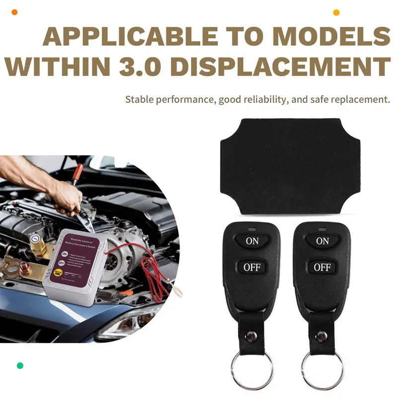Super Sale 12V/24V 240A Remote Control Battery Disconnect Switch for Car