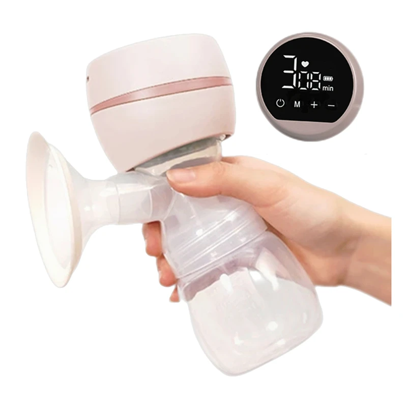 USB Electric Breast Pump With Baby Milk Bottle BPA Free Powerful Silicon Breast Pumps Baby Breastfeeding Accessories