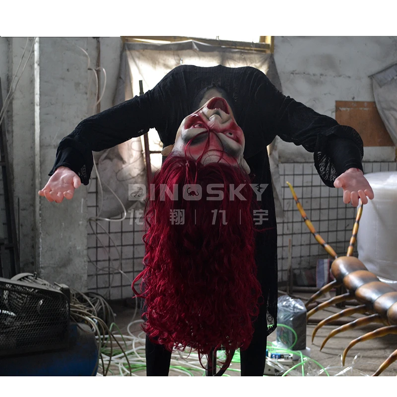 ATV&UTVHaunted House Props Adult Zombie Halloween Animated Decoration Horror Ghost Props Animatronic Model for Party Horror Equi