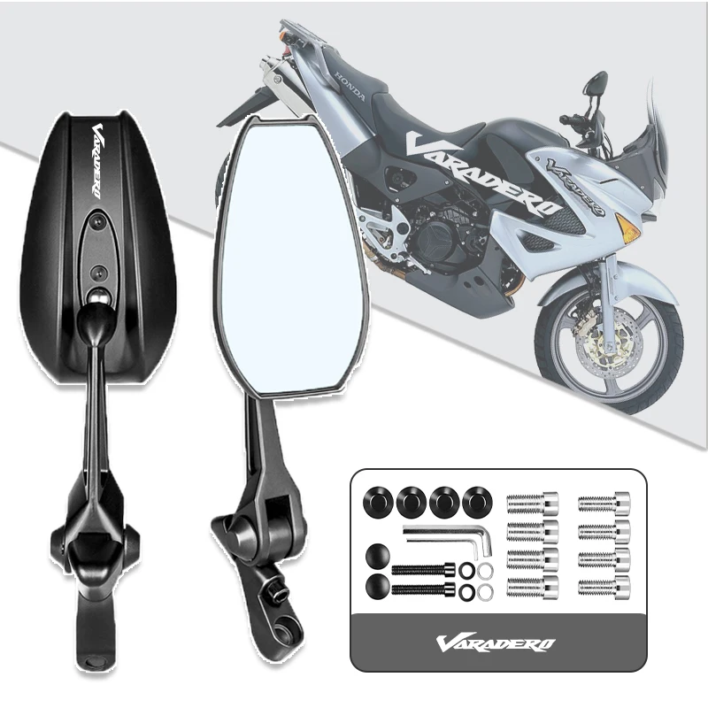 

Motorcycle Rearview Mirror Reverse Mirrors Reflective Side Mirror For Honda Varadero XL 1000 Varadero1000 Varadero125 2025