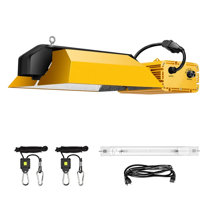 

Intelligent Library Sinowell Dimmable 1000 Watt HPS Grow Lights With Reflector And Ballast 1000W DE Fixture