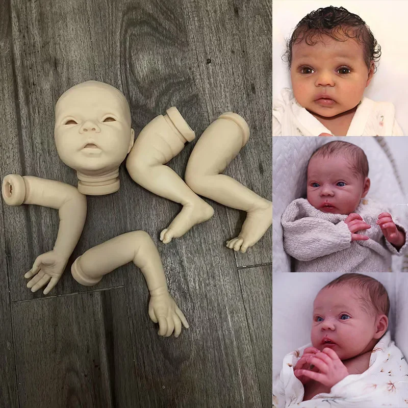 19inch 48cm  Reborn Baby Kit AMayven Blank Unpainted Kit DIY Parts