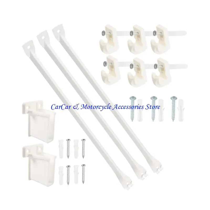 

G5AD RVS Шкаф -кронштейны 17 -дюймовые металлические опоры 100 фунтов веса.