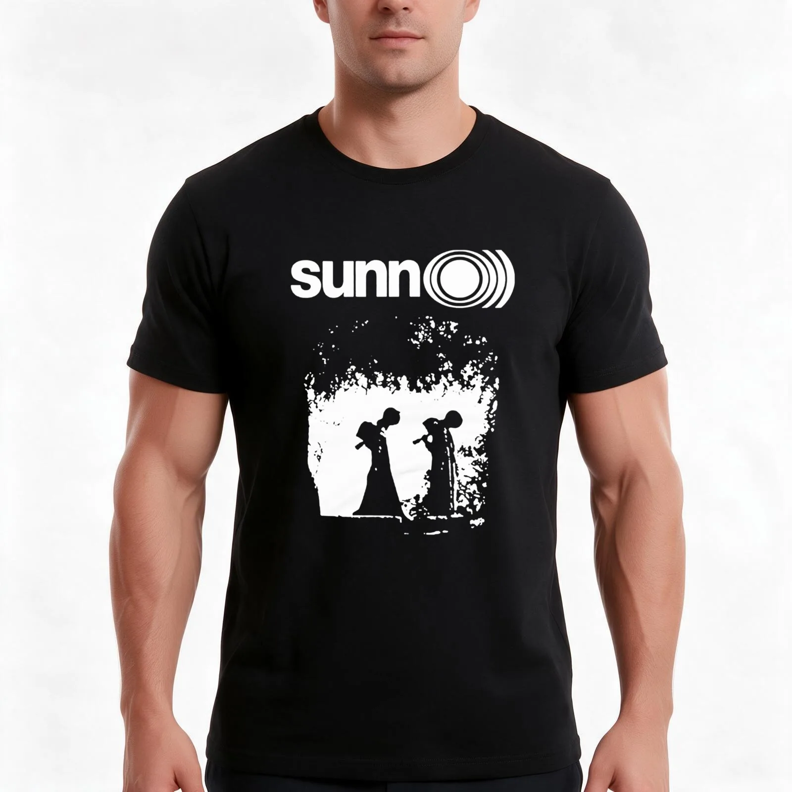 For Men Women Sunn O Doom Gift For Halloween T-Shirt Summer Casual Cotton Tee Oversized Streetwear Tops Vintage Graphic Print