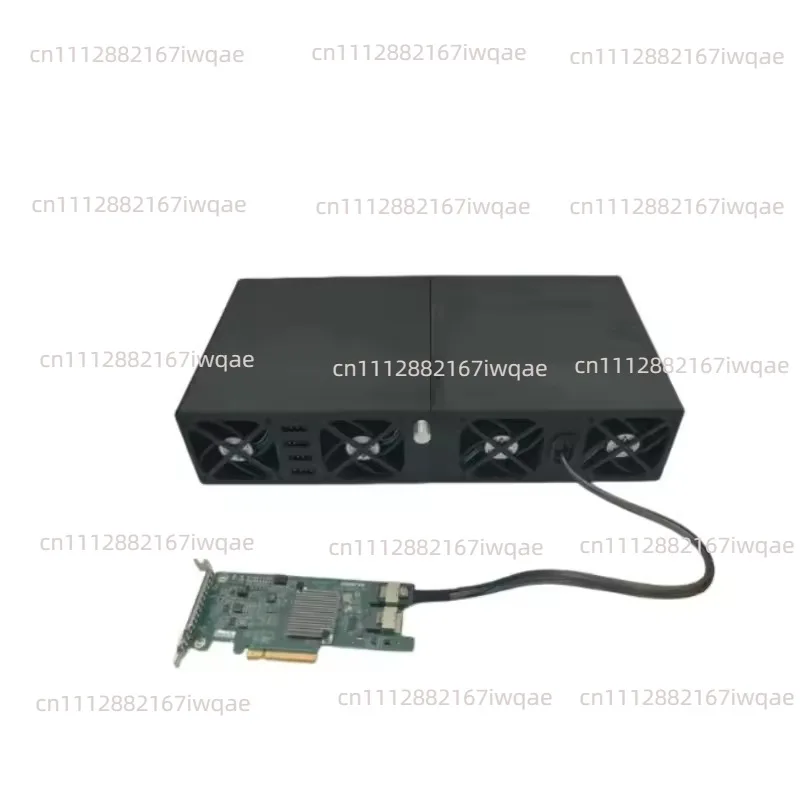 12-Disk hard disk expansion cabinet, external storage box, can be connected in series with multiple cages