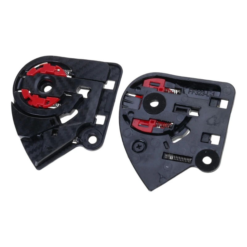 1 Pair Motorcycles Helmet Visors Base Plate Lens Holder For FF801 FF323 FF390 FF397 Helmet Lens Fixing DropShipping