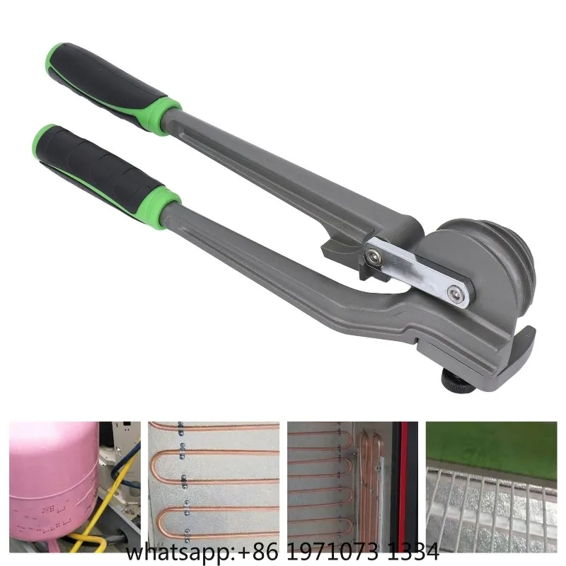 3 in 1 Tubing Bender 180 Degree 1/4 3/8 1/2 Inch OD Copper Aluminum Tube Bender for HVAC Refrigeration Repair