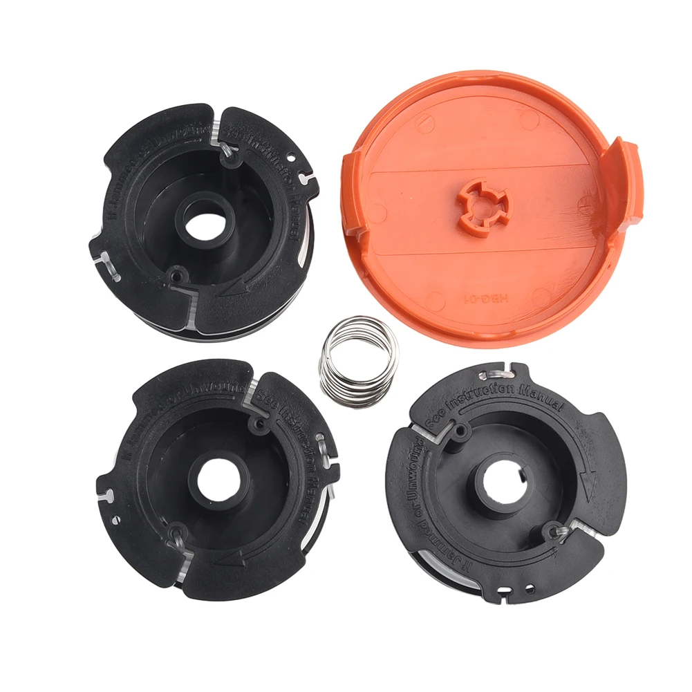 

Upgrade Your Lawn Trimming Game Replacement Trimmer Line Spool for Black & Decker 3/6 Pack with Cap and Spring