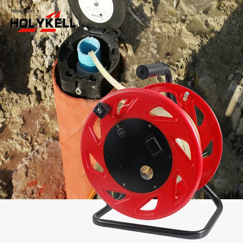 Holykell Sound Alarm Piezometer Wassertiefenmesser Kabel Lineal Wasserstandsmesser