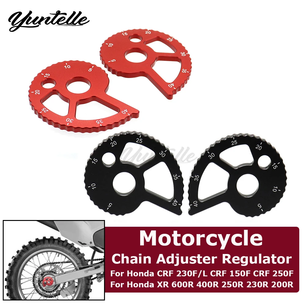 

CRF 250F Chain Adjuster Regulator For Honda CRF 230F 150F 230 L M XR230 XR250R XR600R XR400R XR250L Motorcycle Accessories CNC