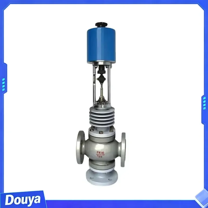 TKFM Api6d DN50 Electric High Temperature lpg Regulator Regulating Control Valve PN16