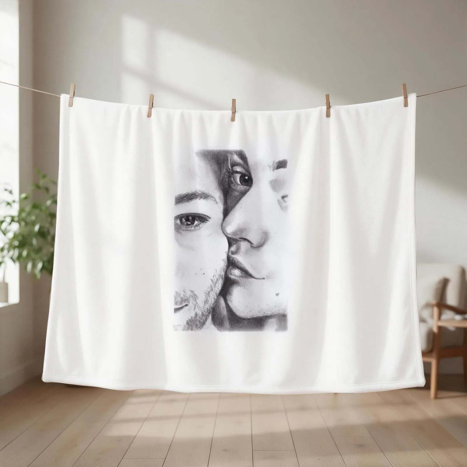 Larry Kiss Throw Blanket Luxury St Decorative Throw Luxury Brand Single Blankets