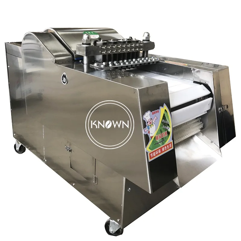 

Fully Automatic Chicken Meat Slicer Cutting Machine For Selling Industry Frozen Meat Cube Block Cutter Process Machinery