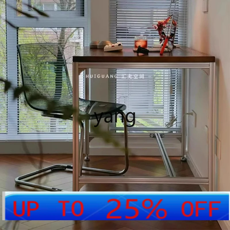 

Lmm retro style home desk writing desk aluminum profile ocean board conference table