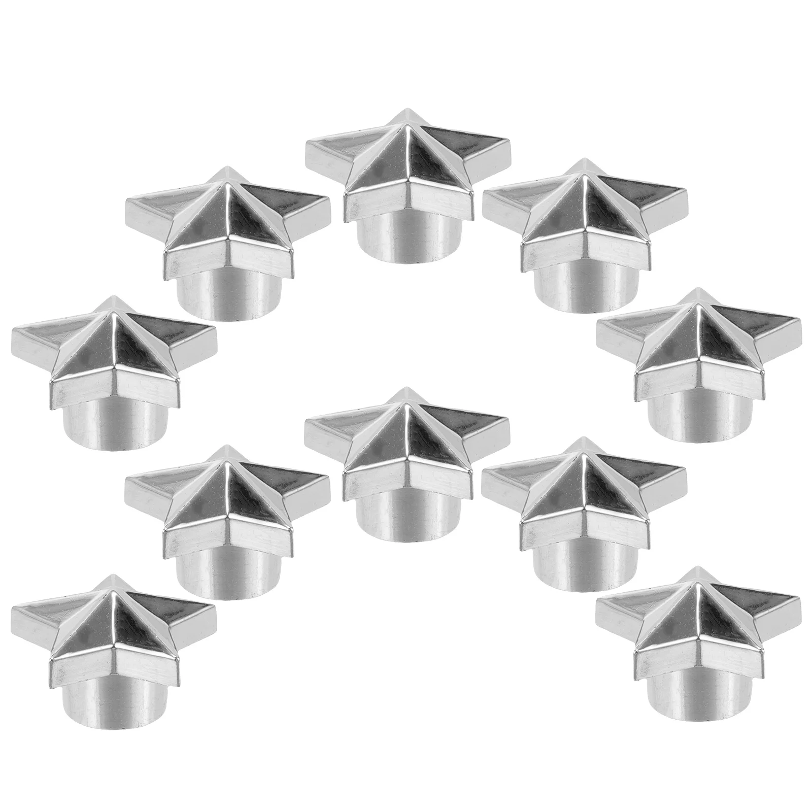 10 Pcs Car Valve Cap Stem Tire Valves Covers Caps Replacement Motorcycle Stainless Steel Accessories Universal