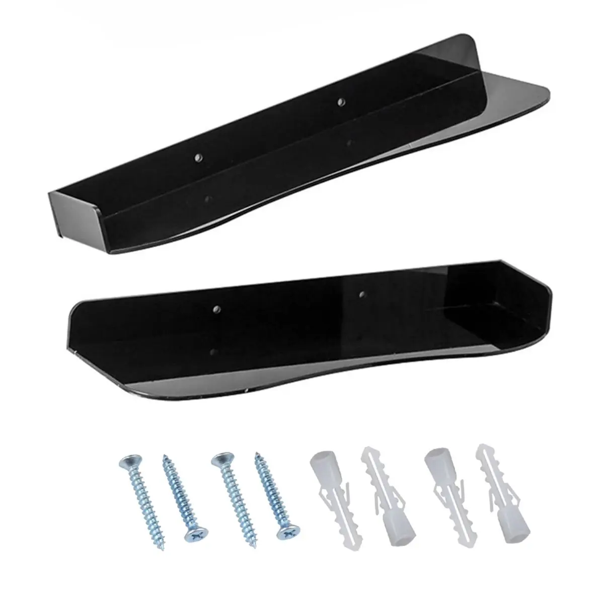 AT33 Acrylic Shoe Display for Wall Mounted Shoe Shelf Sneaker Display High Heeled Rack Adjustable Height