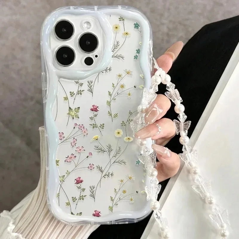 Colorful Flower Silicone Phone Case For Samsung Galaxy A56 A55 A37 A36 A27 A26 A16 S26 S25 S24 S22 S23 Ultra Plus FE Clear Cover