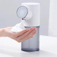 Automatic Soap Dispenser USB Rechargeable 320ml Liquid Soap Dispensers Digital Display Foam Hand Sanitizer Machine Home