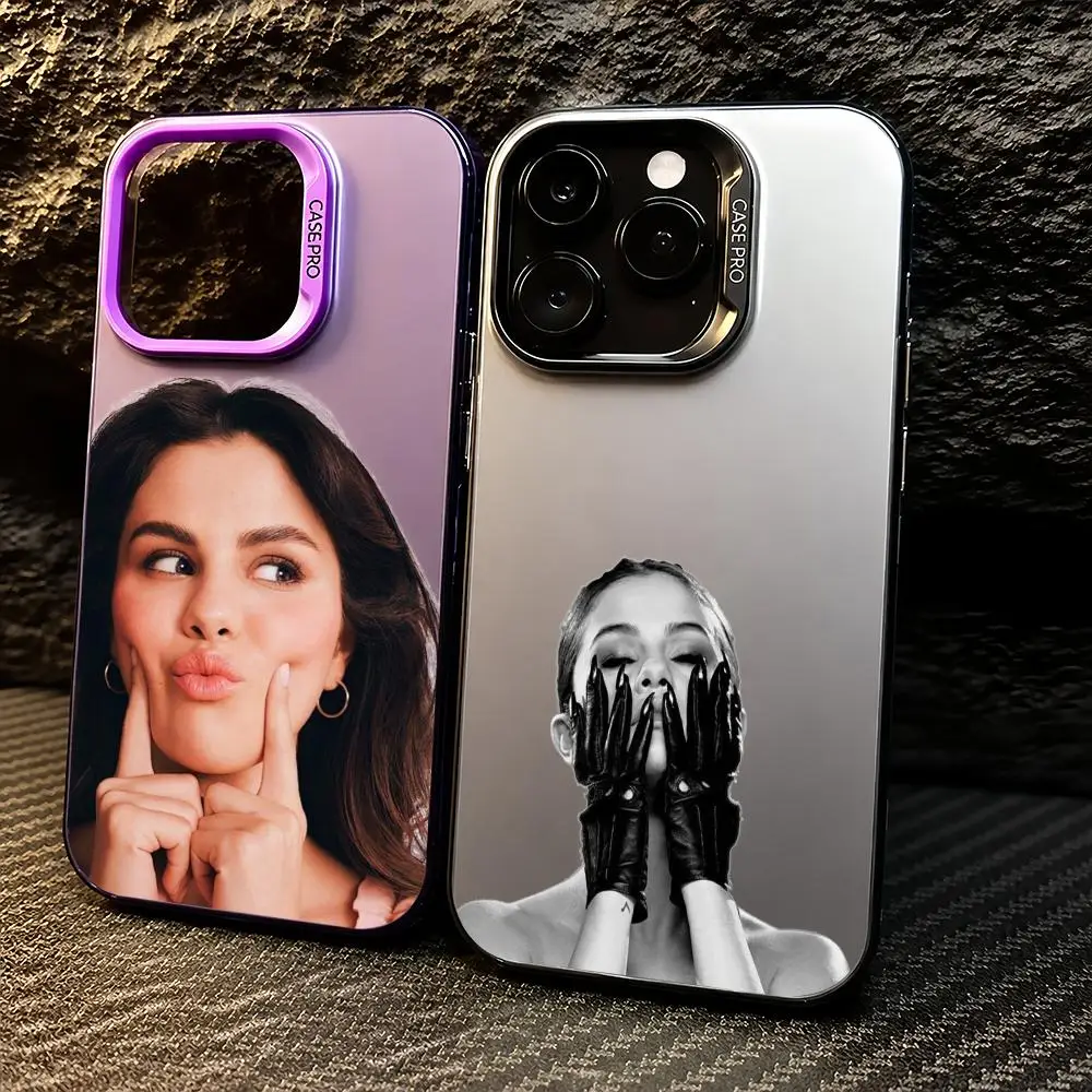 Capa de Telefone Selin Performance em TPU Gradiente, Capa Slim à Prova de Choque para iPhone 11-17 Pro Max