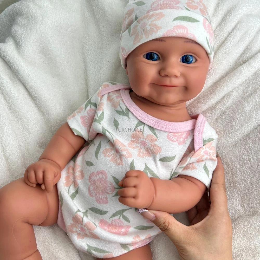 

20Inch Chubby Baby Girl Maddie Full Body Soft Lifelike Silicone Reborn Baby Doll Waterproof Handmade Newborn Doll Kids Toy