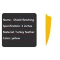 3inch yellow 6pcs