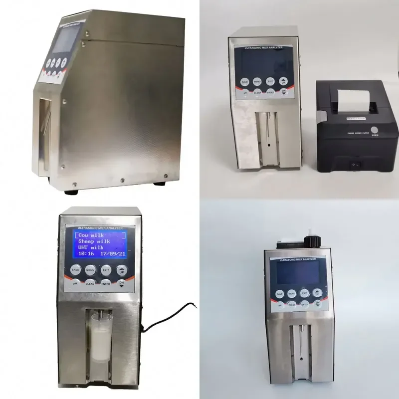 for MSL MSLMK04 Milk Analyzer with pH Meter and Printer 5-20ml Sample Volume RS232 Interface Fat Testing Device