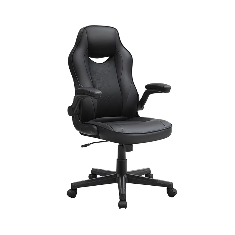 

Ergonomic Desk Computer Chair Height Adjustable up to 150kg Load Capacity PU Leather Home Office