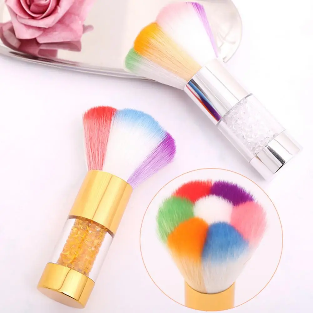 Nail Brush Useful Professional Makeup Brush Contour Blush Foundation Beauty Brush Manicure Accessories