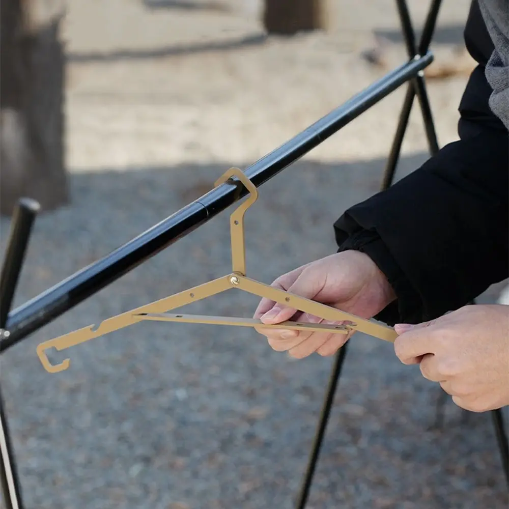 Foldable Folding Clothes Drying Racks Portable Lightweight Adult Clothes Holders Durable Detachable Metal Storage Shelf