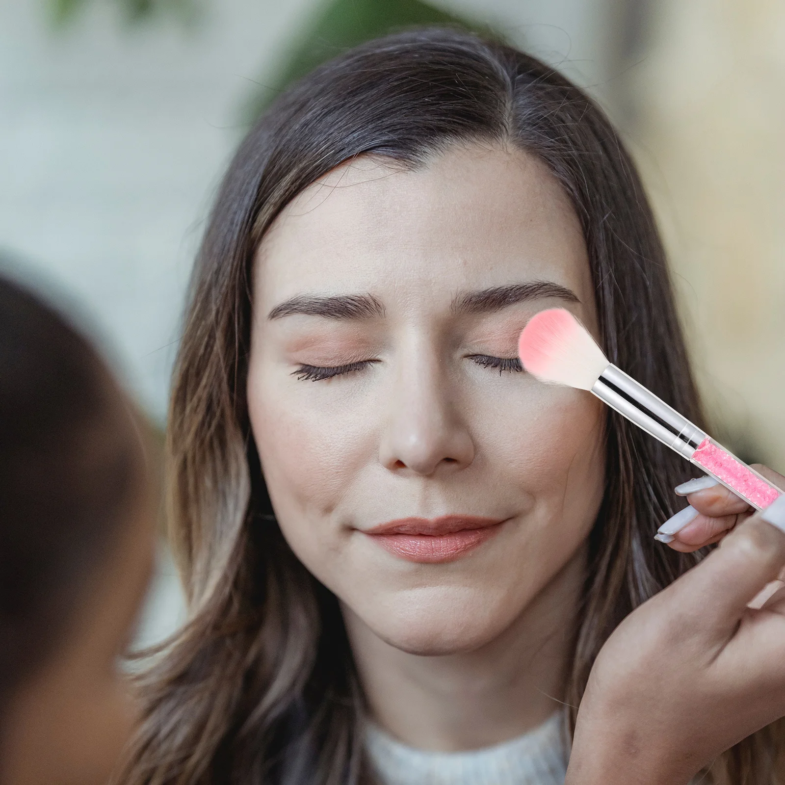 Juego de 7 Cepillos para Eliminar el Polvo de las Uñas, Herramienta de Manicura Portátil, Cepillo de Maquillaje, Duradero, Ligero, de Colores Variados