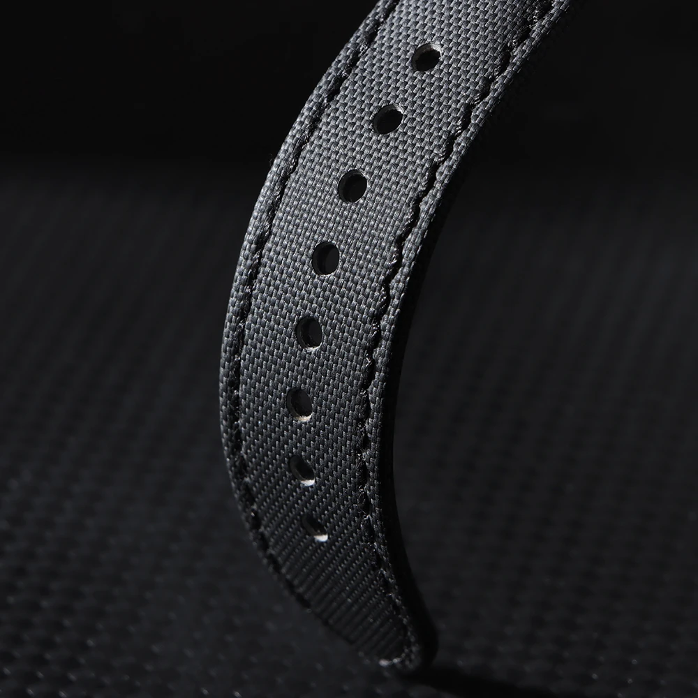 Premium Sailcloth Watch Band for Blancpain for Omega Straps 18mm 20mm 22mm Waterproof Canvas Nylon Quick Release Bracelet Belt view 6