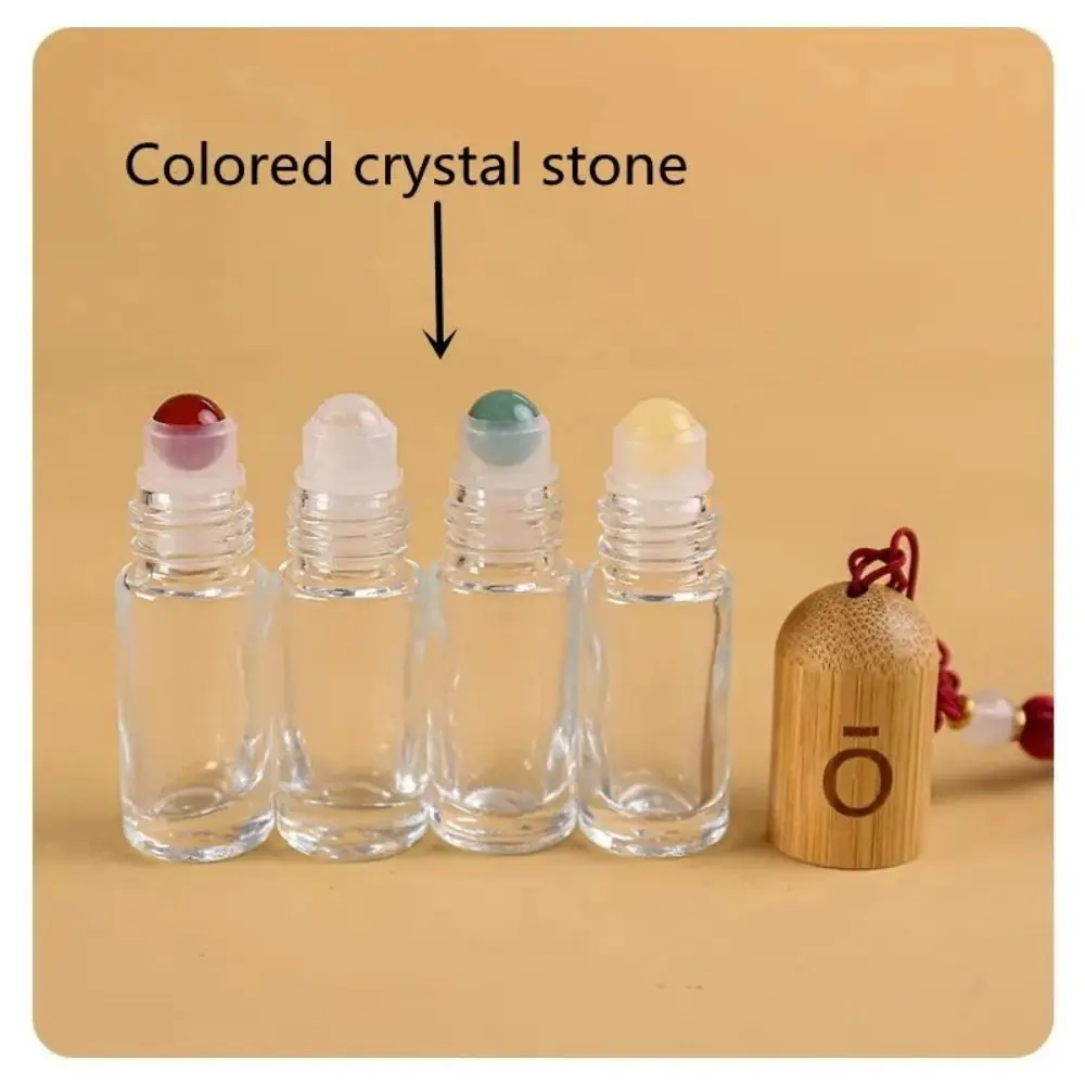 Empty Bottle Essential Oil Bottle Refillable Exquisite Perfume Bottle 5/10ml Reusable Essence Storage Bottle Gift