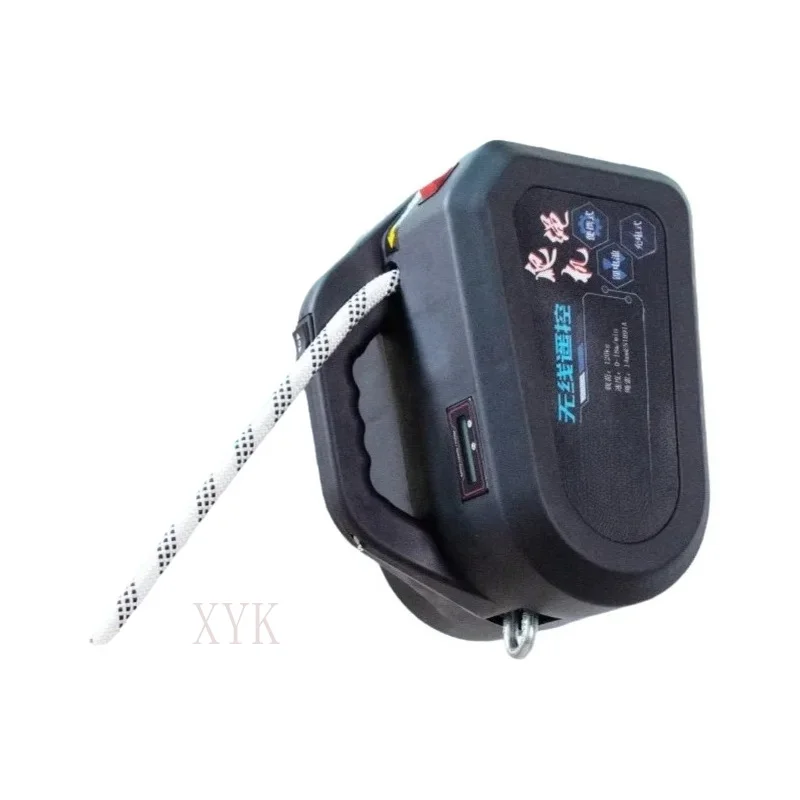Portable Rope Climber Air Conditioner Installation High Rise Escape Wireless Remote Hoist Exterior Wall Lifting Elevator