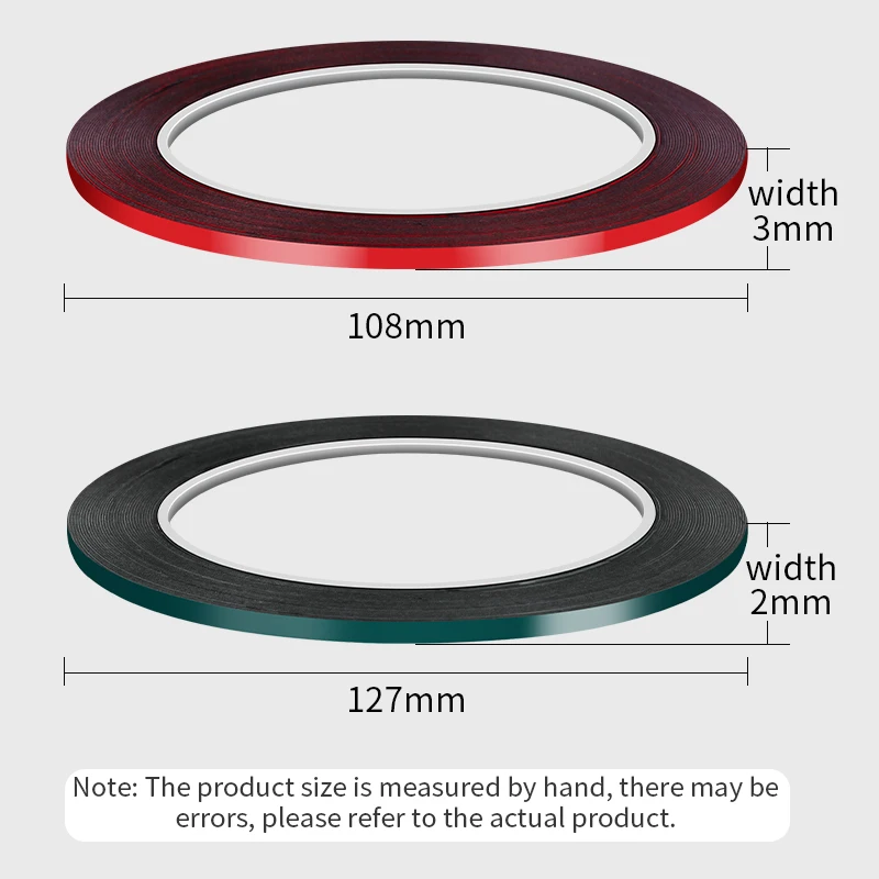 LUXIANZI 10M 0.3/0.5mm Double Sided Sticky Foam Tape Curved Screen Sticker Traceless For Mobile Phone Display Repair Accessories
