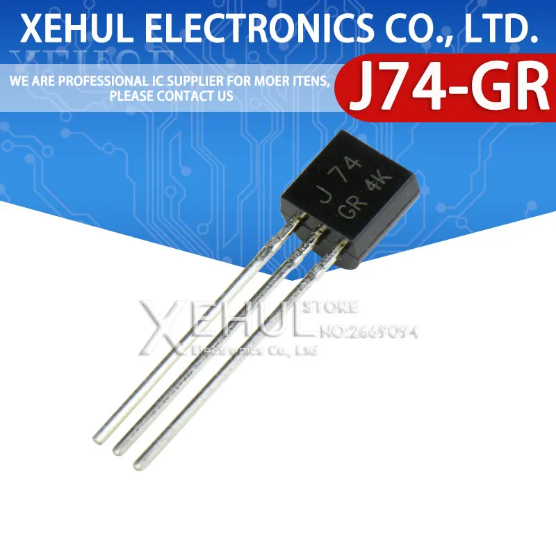 20PCS /50PCS 2SK170-BL K170 2SJ74-BL J74 2SK170-GR 2SJ74-GR TO-92 Low noise audio transistor