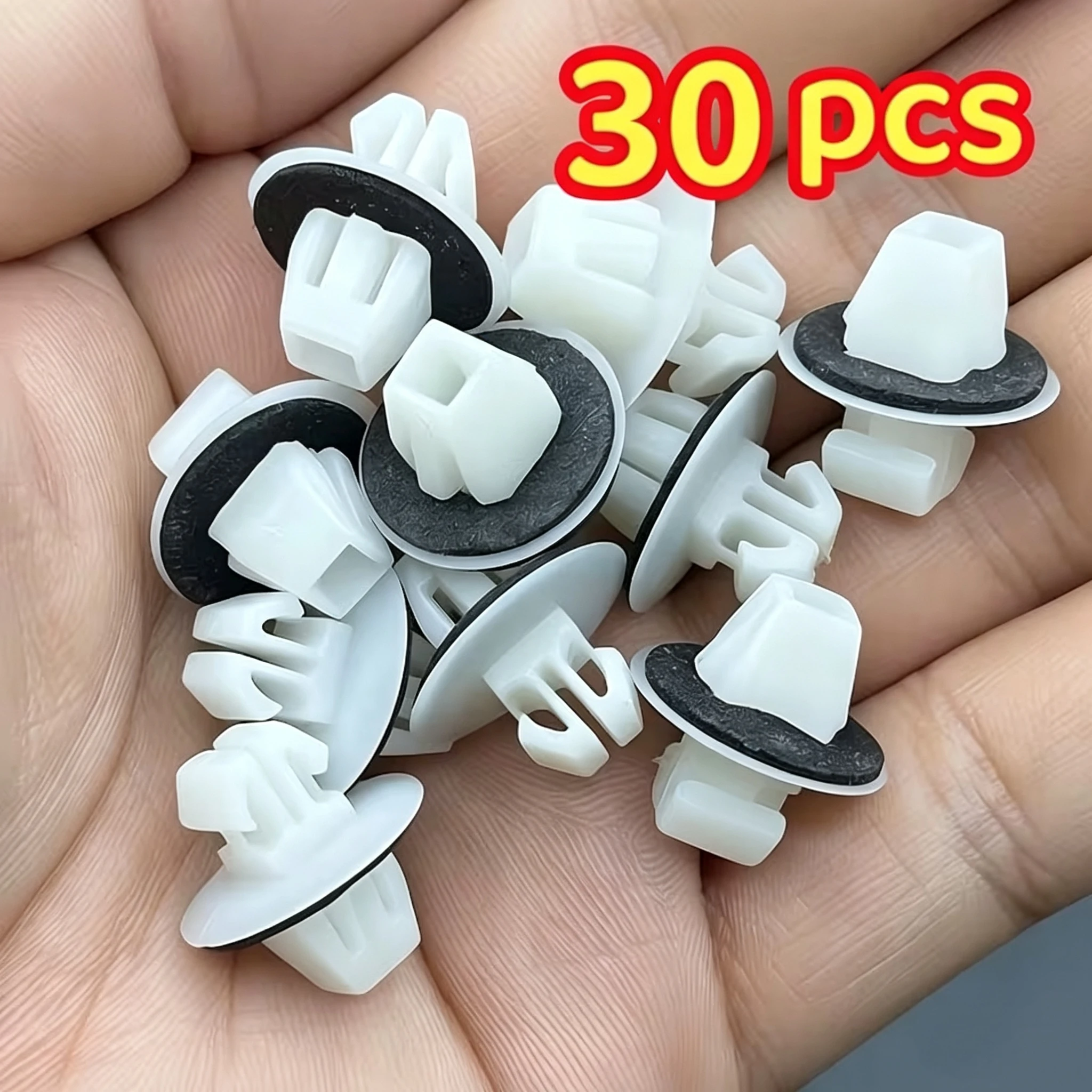 30pcs Fastener Clips For Toyota Previa Lexus Prado Land Cruiser Reiz SUZUKI Door Panel Clip Plastic Skirt Panel Clip Trim Clip