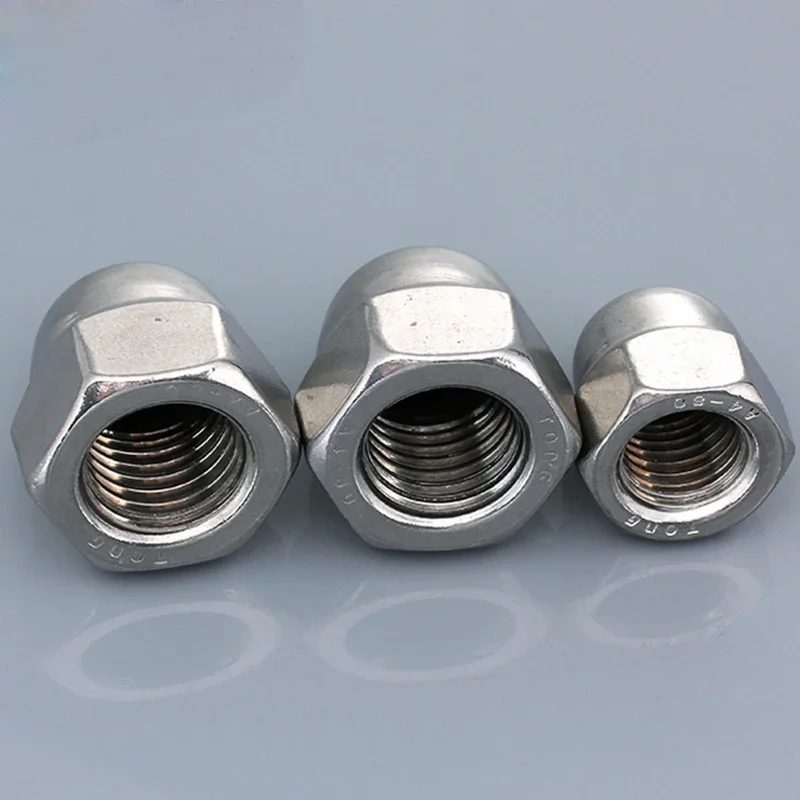 Best! 1pcs  M16 M18 M20 M22 M24  Stainless Steel Cap Nuts Decorative Cover Semicircle Acorn Nut