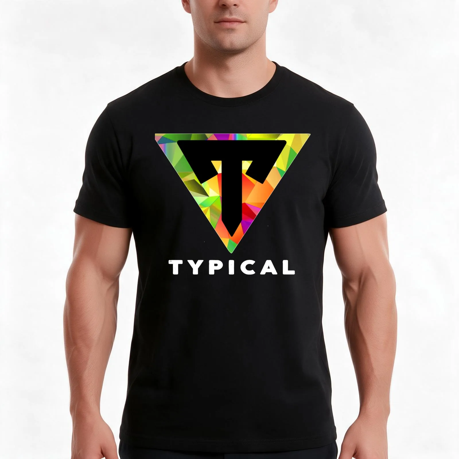 Typical Gamer Essential T-Shirt, Summer Casual Cotton Tee, Oversized Streetwear Tops, Vintage Graphic Print, Unisex Men Women