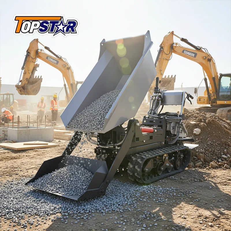 

Crawler Mini Dumper 500kg EURO 5 EPA Fast Delivery High Quality Mini Dumper Factory Customize Supply