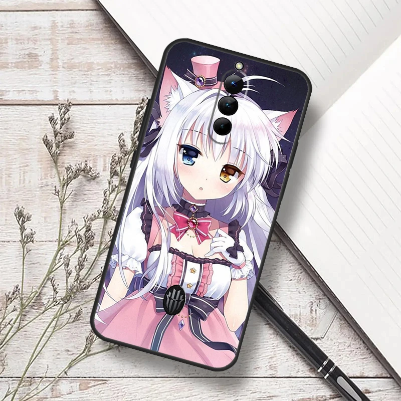 Anime Cat Girl Case For ZTE Nubia Red Magic 10 Air 6S 7S 7 Pro RedMagic 10S 9S 8S 8 9 10 11 Pro Plus Funda - view 6