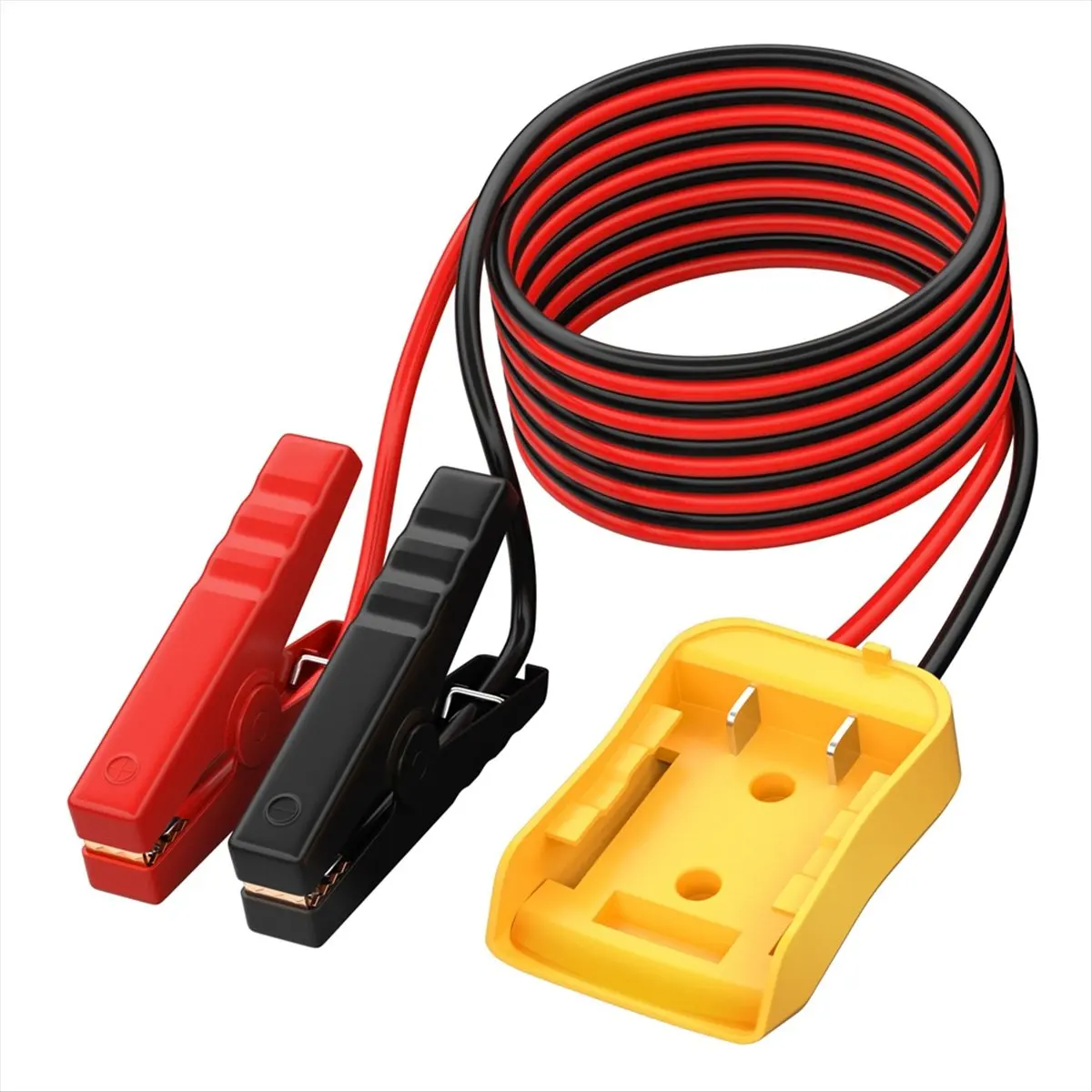 #21O Car auxiliary starter,For Dewalt Portable Jump Start Cable Car Auxiliary Starter (Yellow)