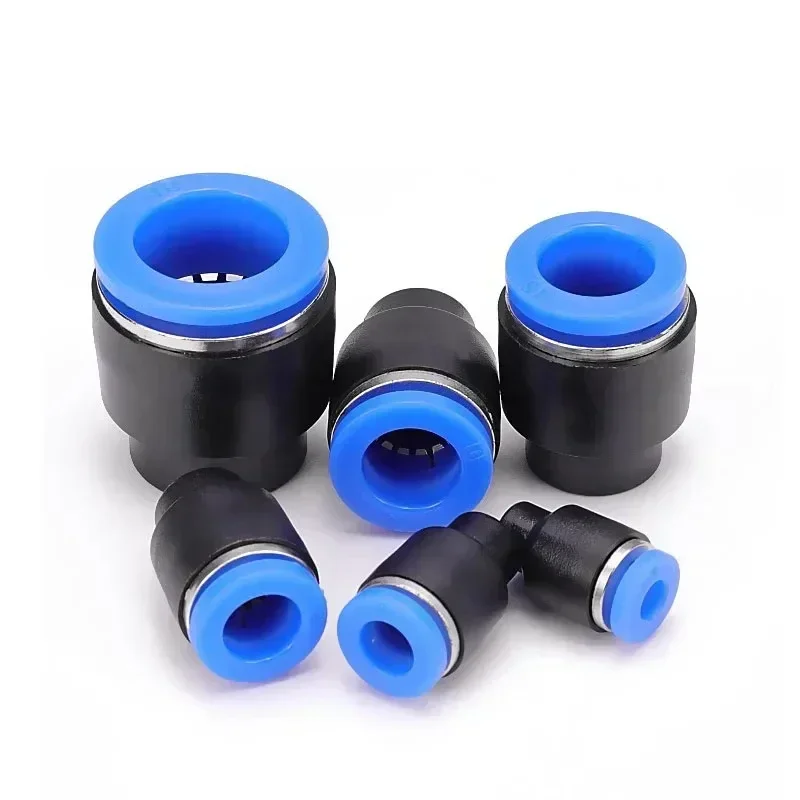20/100pcs Pneumatic Blanking Plug Pipe End Cup Air Hose Tube Push Fit Connector  PP PPF 4/6/8/10/12/16mm Sealing Connector