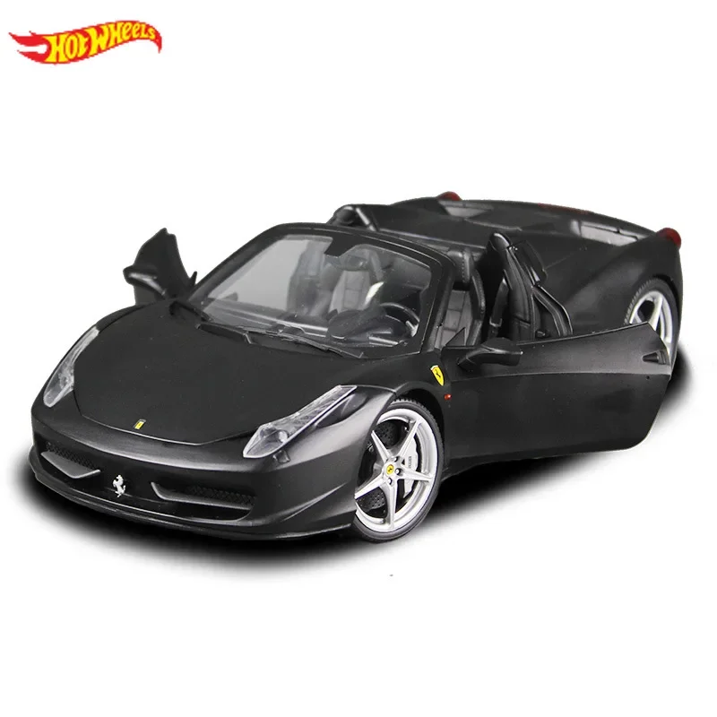 

Hot Wheels Original 1:18 Ferrari F430 FF Sports Car Model Alloy Car Hot Toys Kids Toys Boys Christmas Gifts Birthday Presents