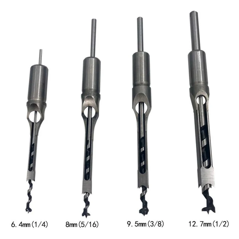 Perçage de trous carrés pour charpentiers, tenon carré, ciselage du bois, accessoires auxiliaires manuels, outils d\'ouverture de ferme